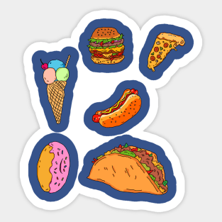 delicious food Sticker